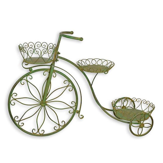 bicycle pot plant stand Iron bicycle plant stand 87 cm