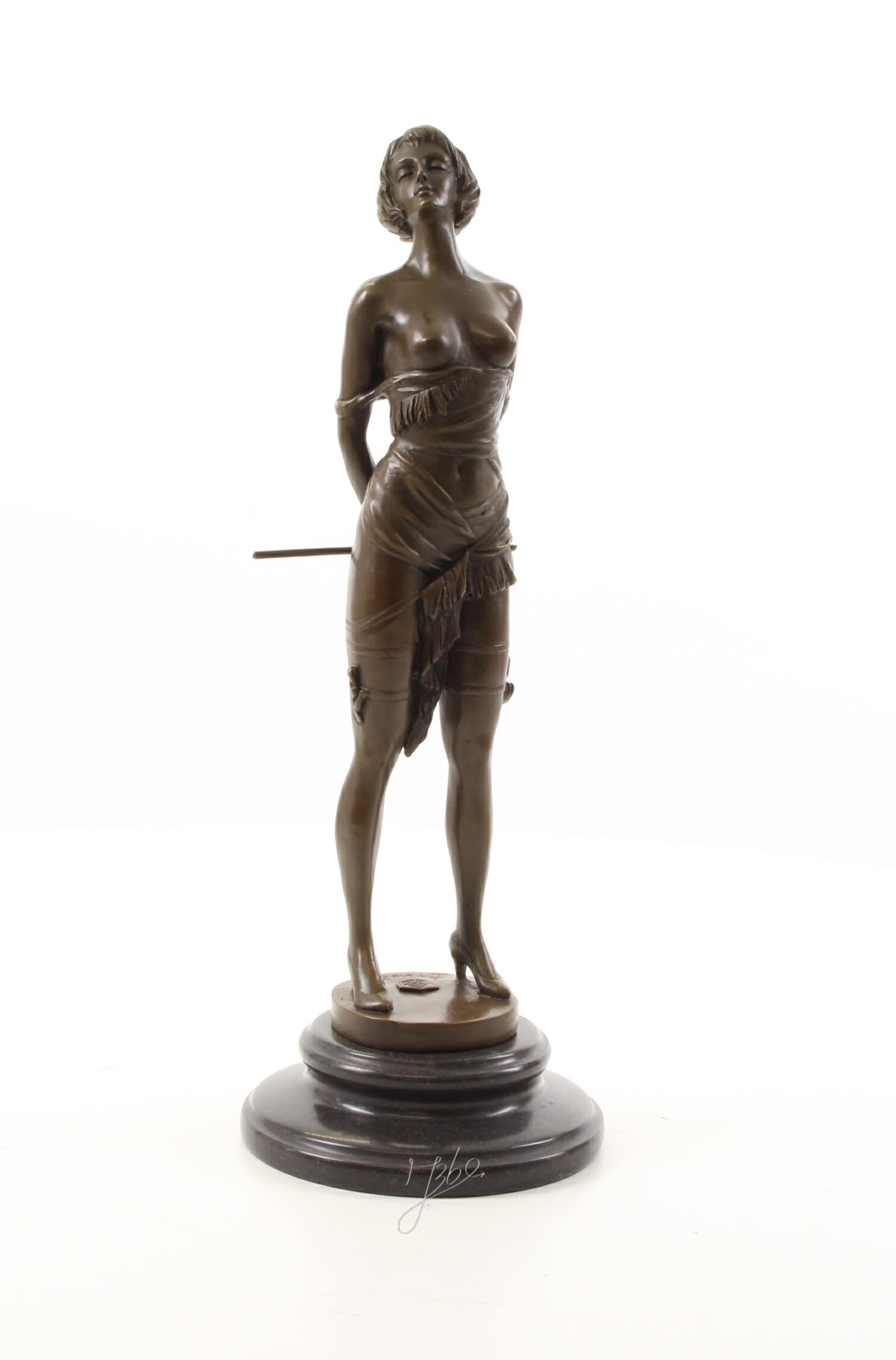 Bronzen beeld ‘The Riding Crop’
