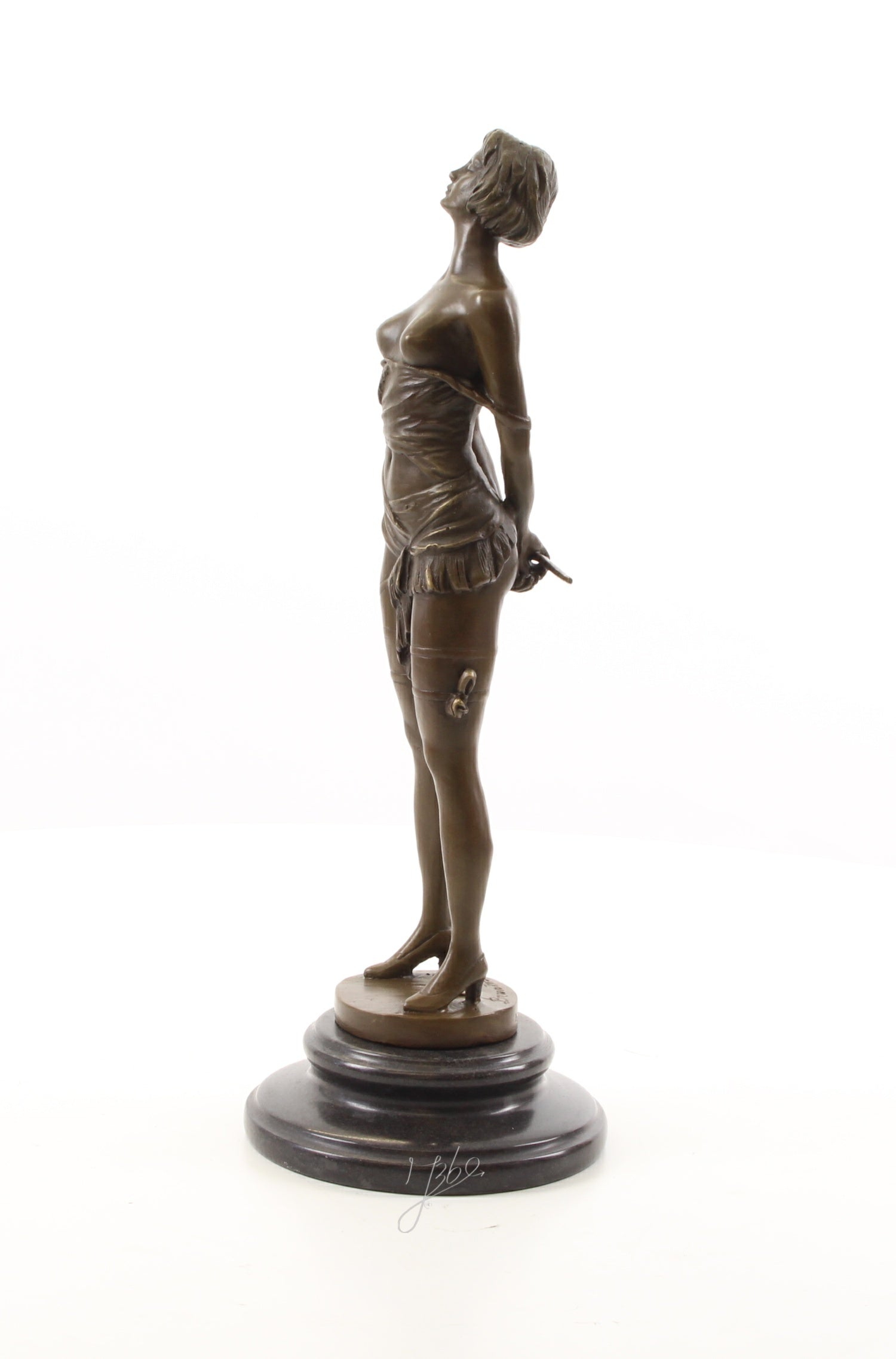 Bronzen beeld ‘The Riding Crop’