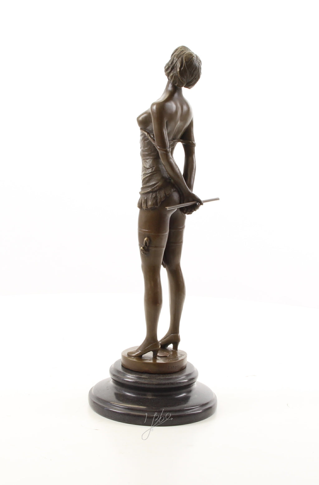 Bronzen beeld ‘The Riding Crop’