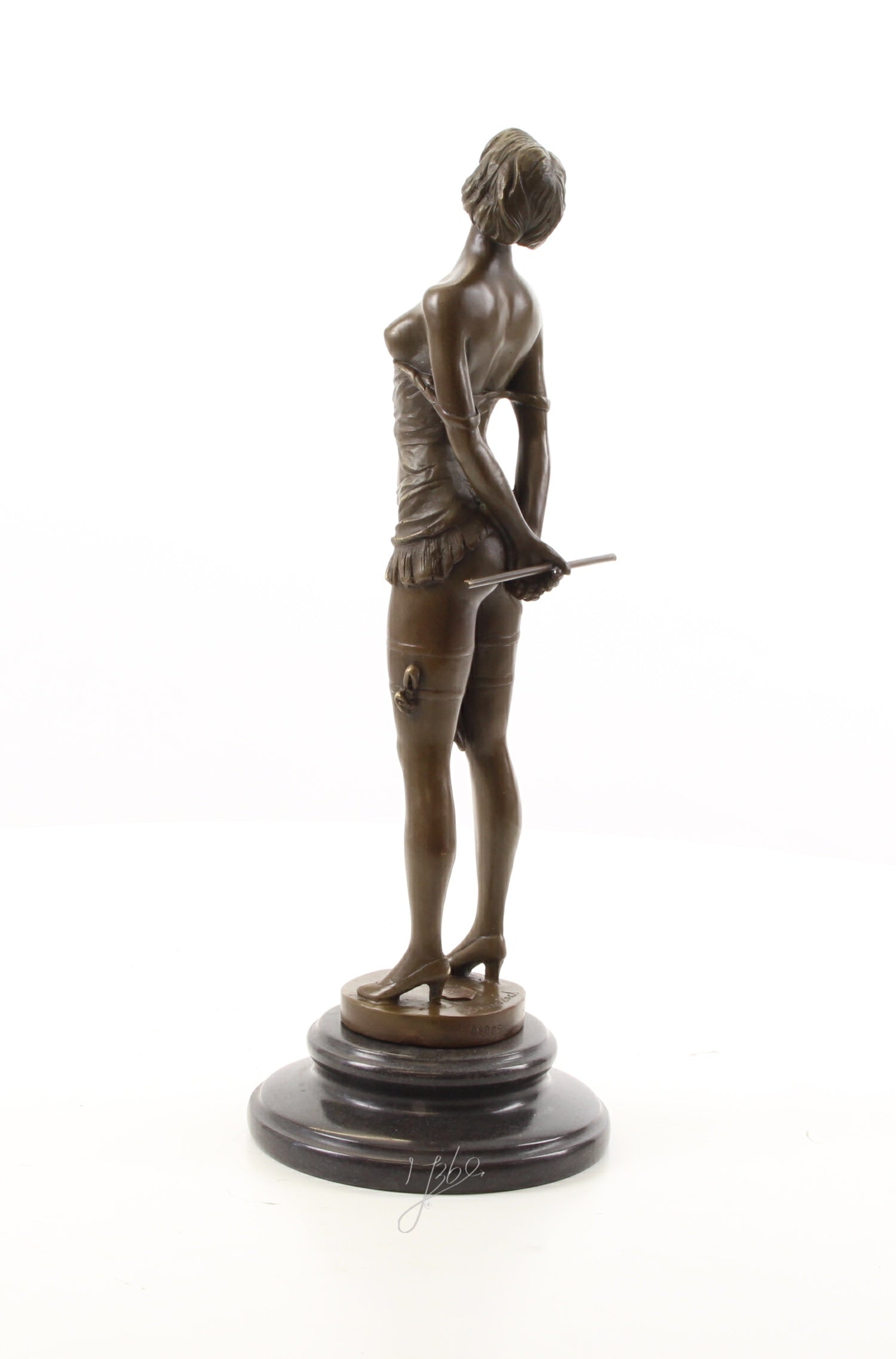Bronzen beeld ‘The Riding Crop’
