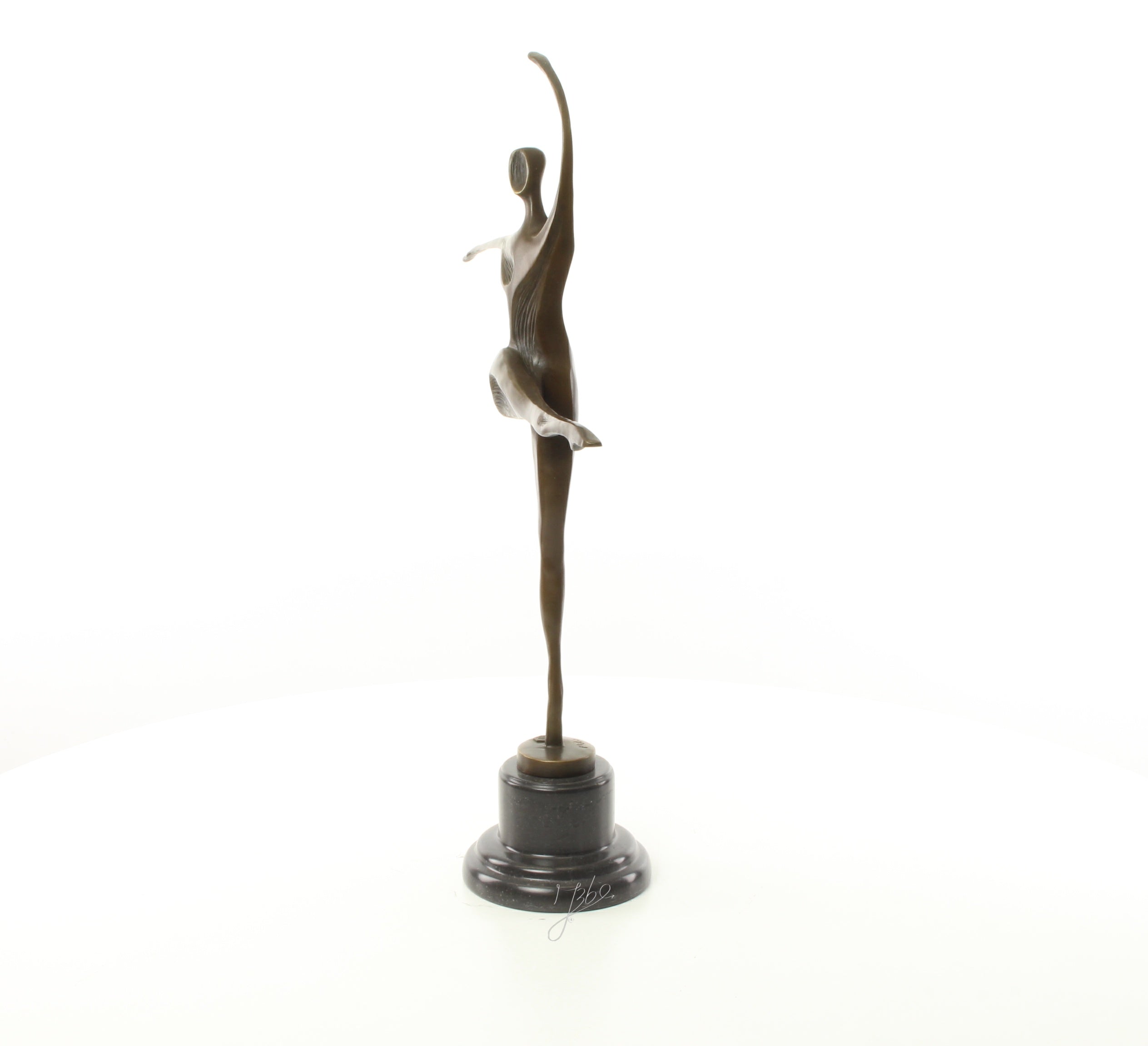 Dansende vrouw – Brons sculptuur op sokkel 56,9 cm