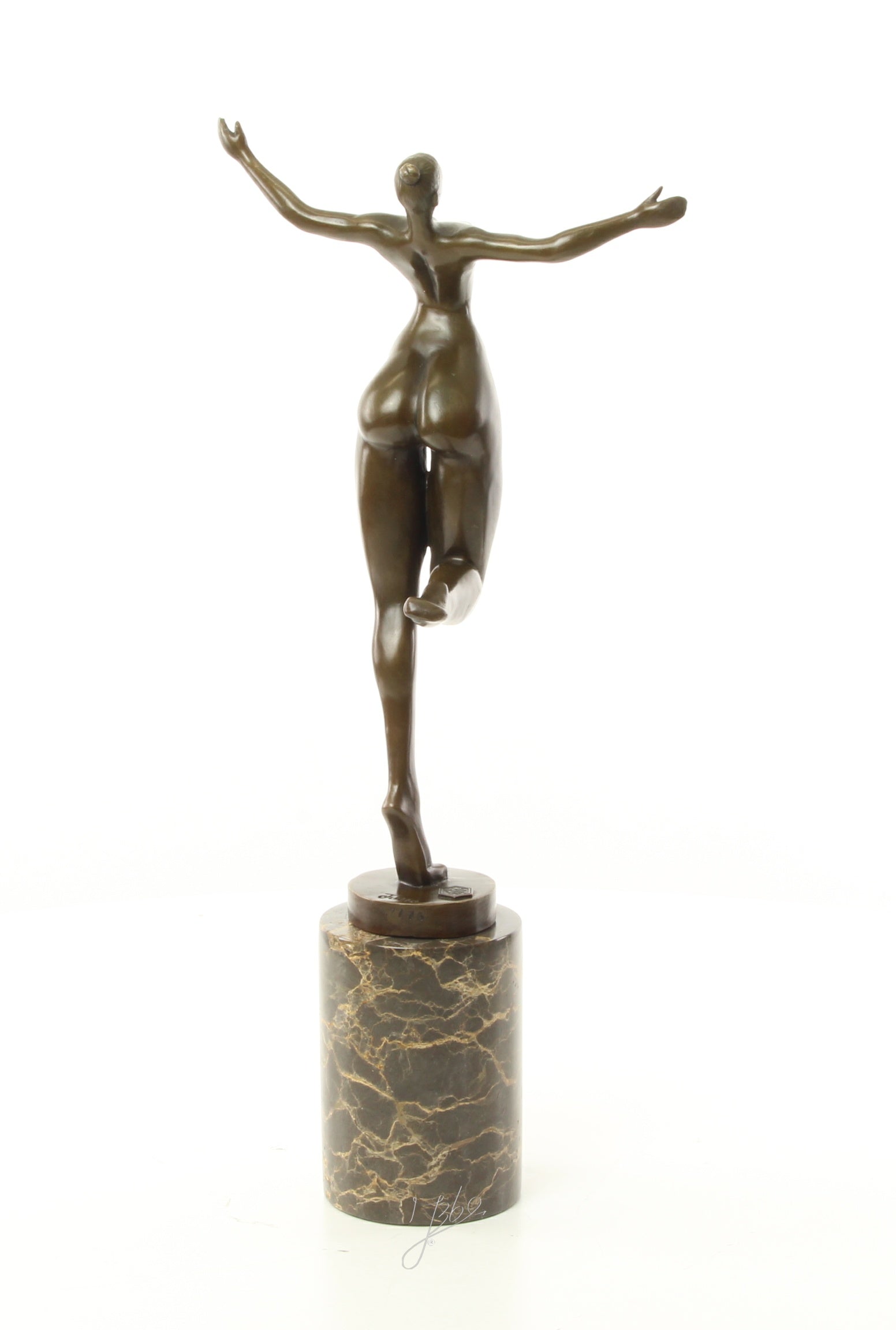 Danseres – Brons sculptuur op sokkel 42,3 cm
