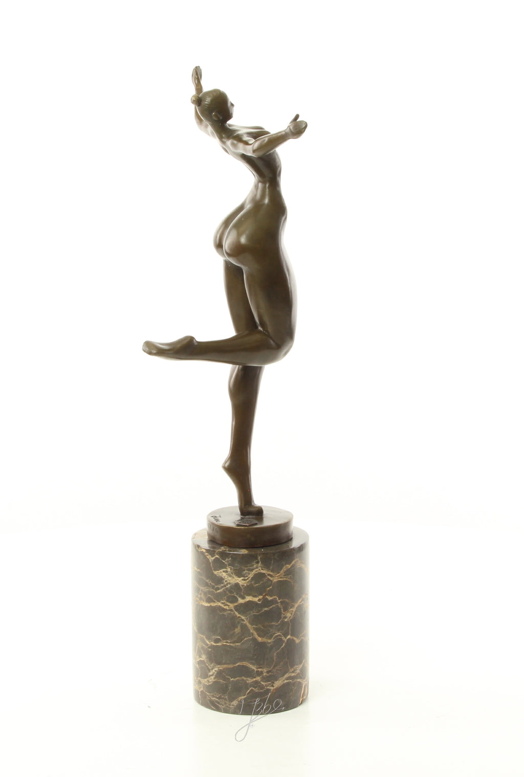 Danseres – Brons sculptuur op sokkel 42,3 cm