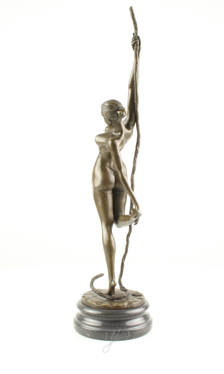Koorddanseres – Brons sculptuur op sokkel 46,6 cm