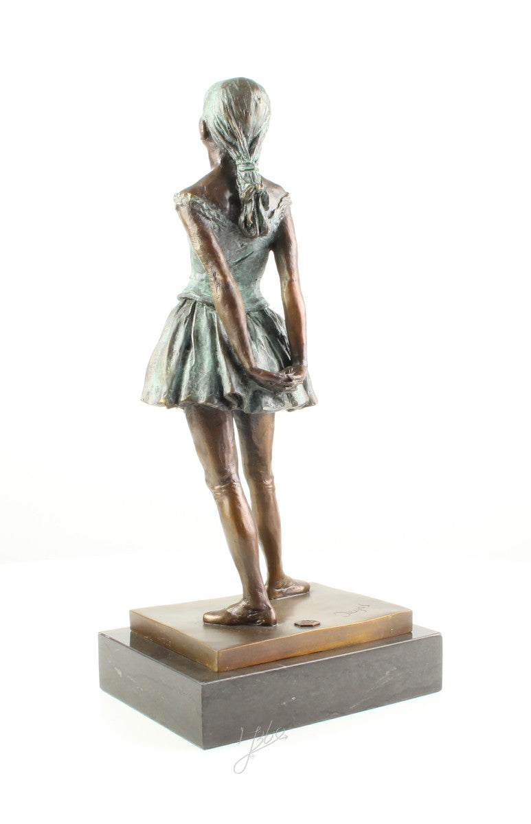 Kleine danseres – Brons sculptuur op sokkel 38,2 cm