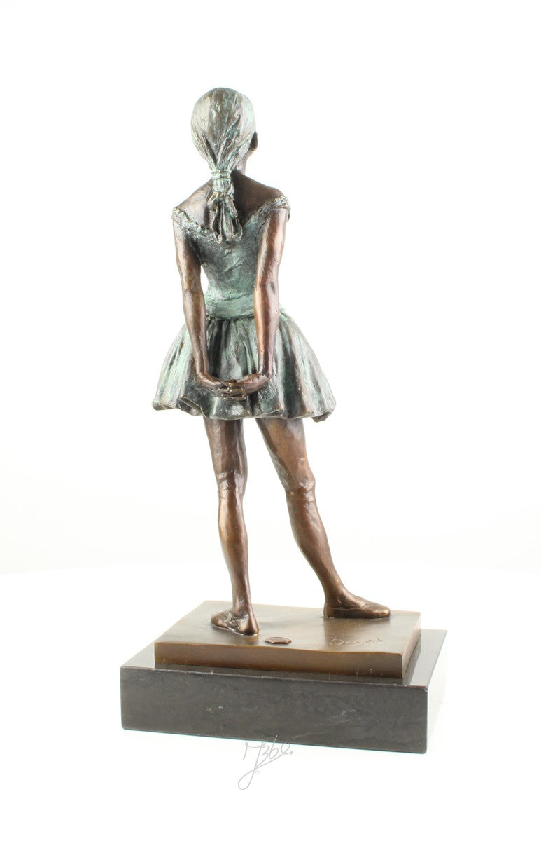 Kleine danseres – Brons sculptuur op sokkel 38,2 cm