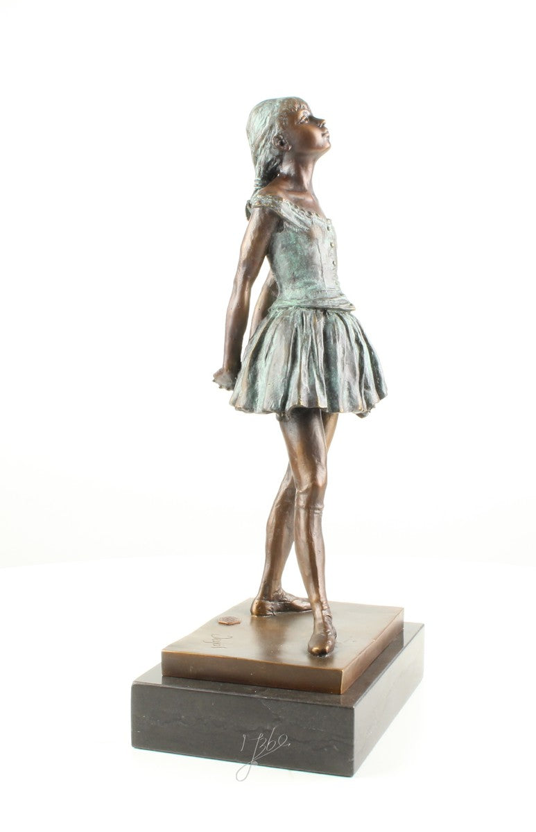Kleine danseres – Brons sculptuur op sokkel 38,2 cm
