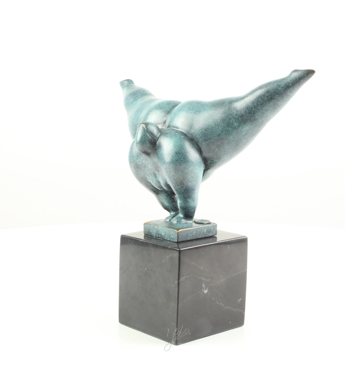 Danseres – Brons sculptuur op marmeren sokkel 22,4 cm