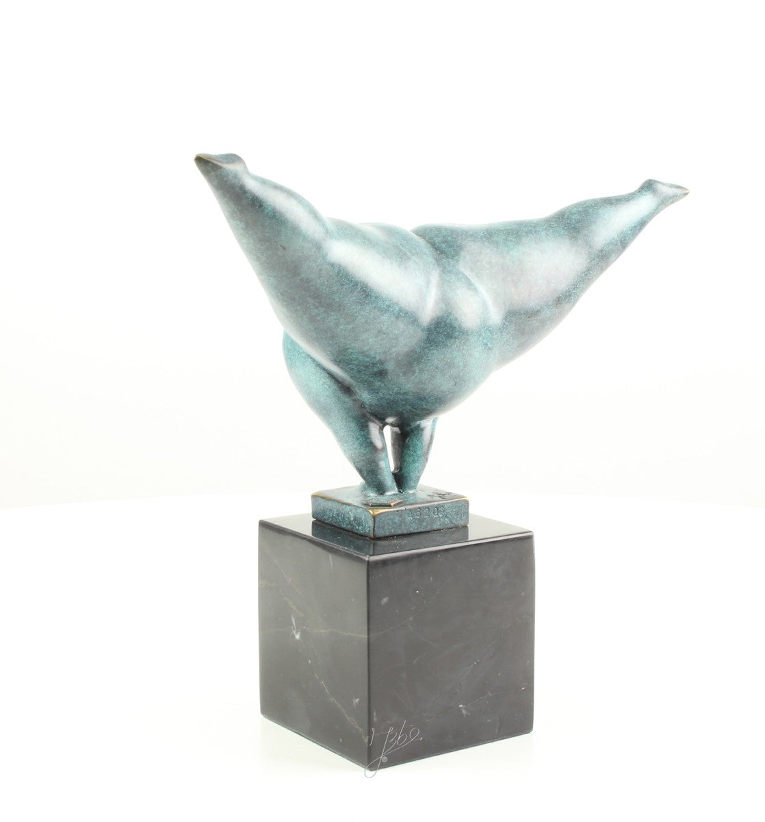 Danseres – Brons sculptuur op marmeren sokkel 22,4 cm