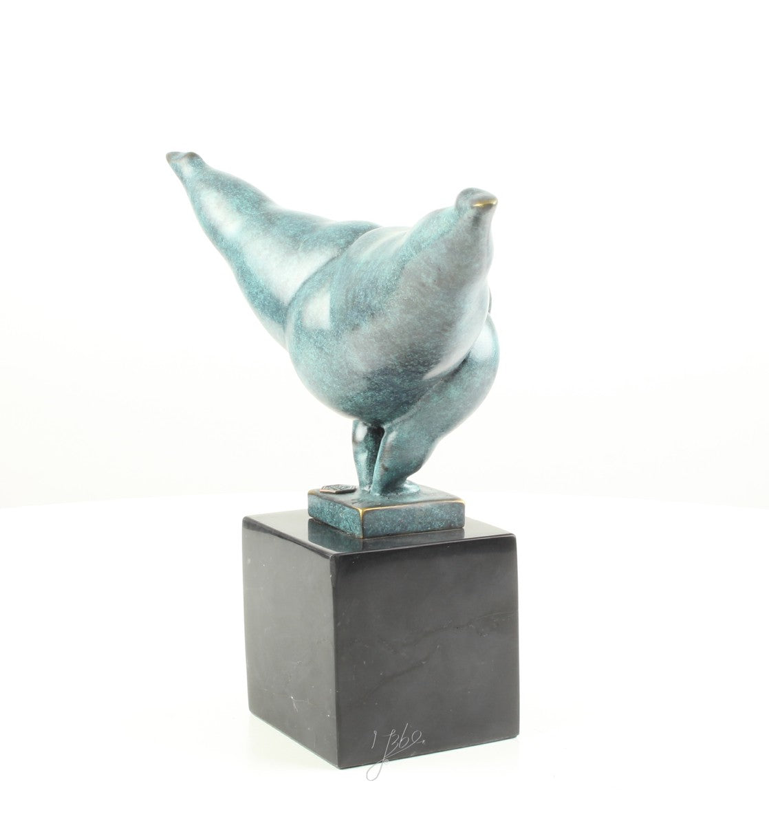 Danseres – Brons sculptuur op marmeren sokkel 22,4 cm