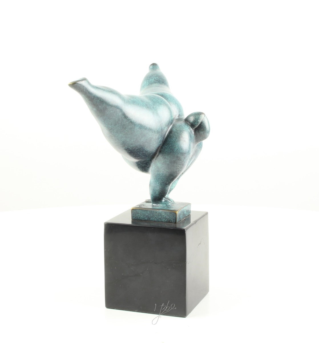 Danseres – Brons sculptuur op marmeren sokkel 22,4 cm