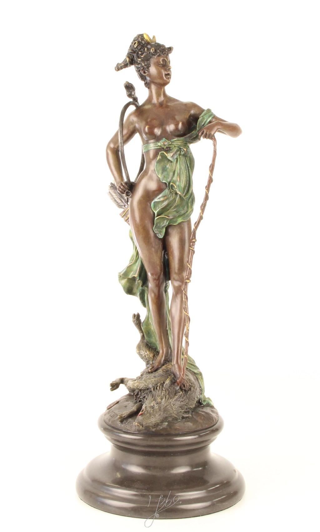 Diana Victorious – Bronzen beeld – 47,6 cm