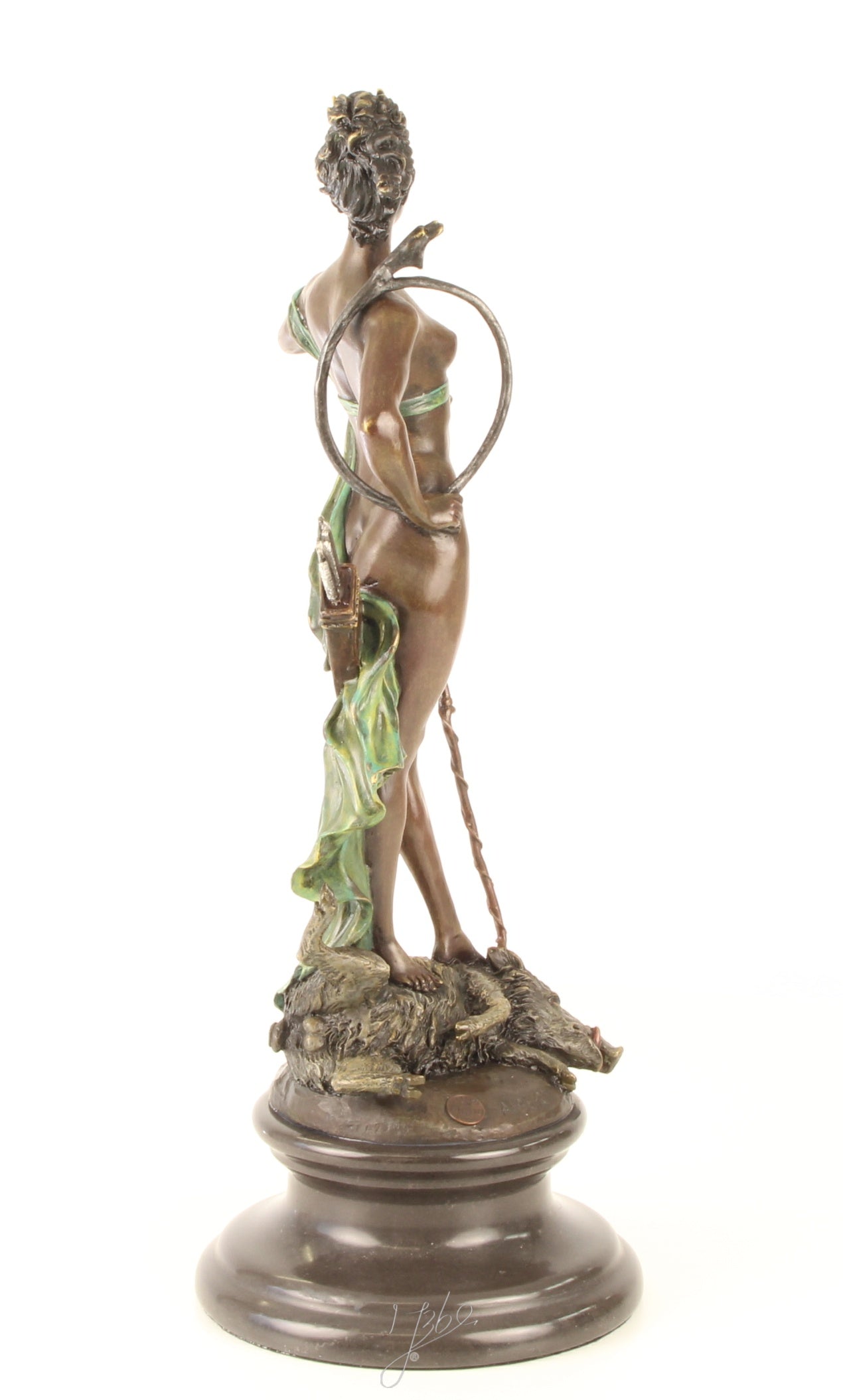 Diana Victorious – Bronzen beeld – 47,6 cm
