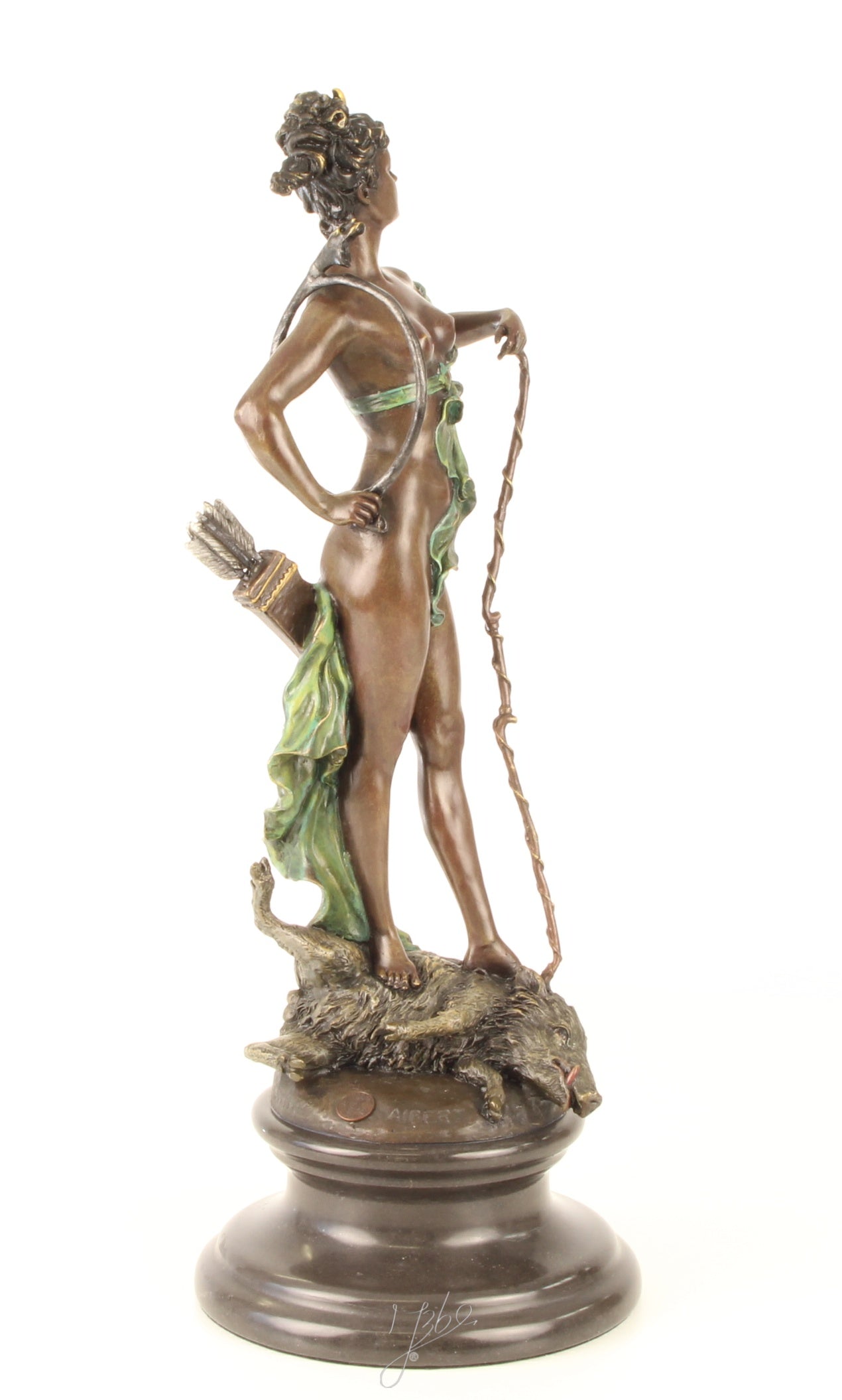Diana Victorious – Bronzen beeld – 47,6 cm