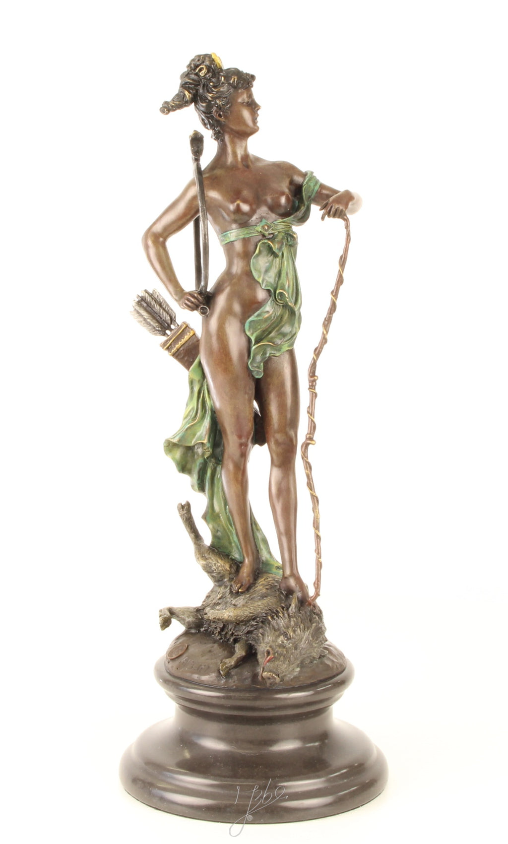 Diana Victorious – Bronzen beeld – 47,6 cm