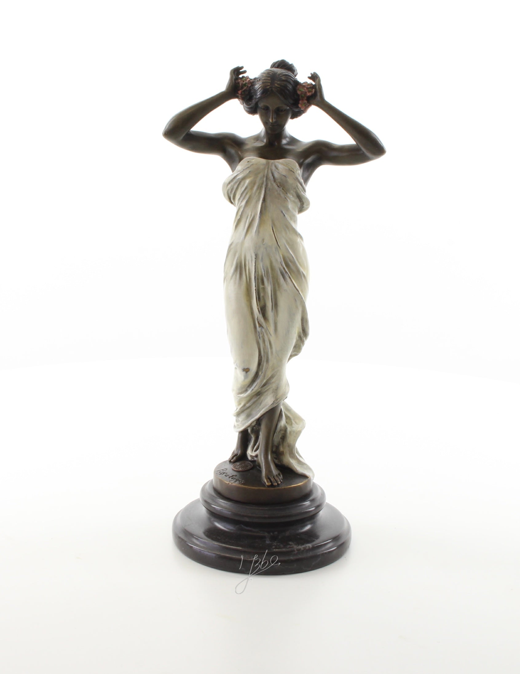 Nimf van de Vallei – Bronzen sculptuur – 34,2 cm
