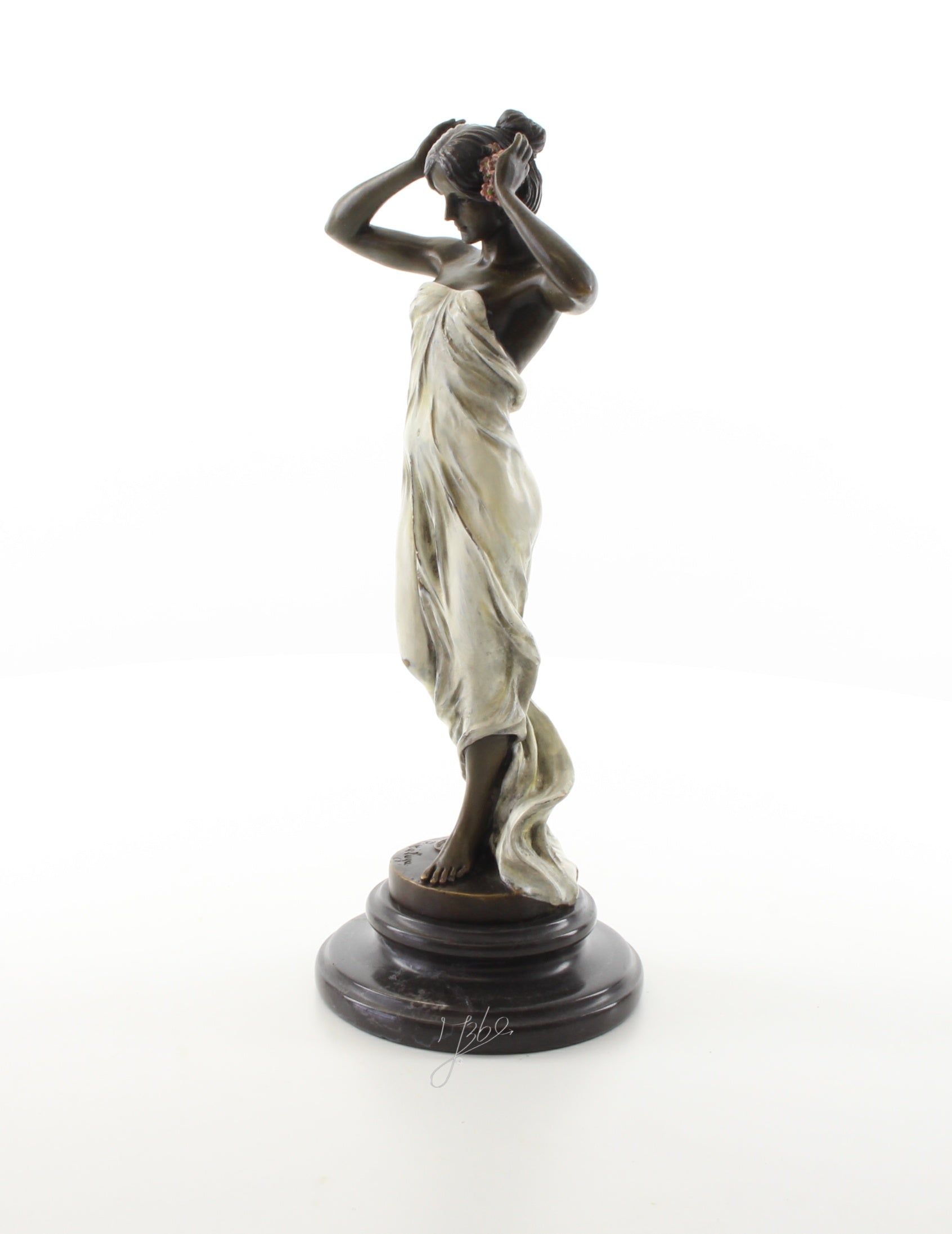Nimf van de Vallei – Bronzen sculptuur – 34,2 cm