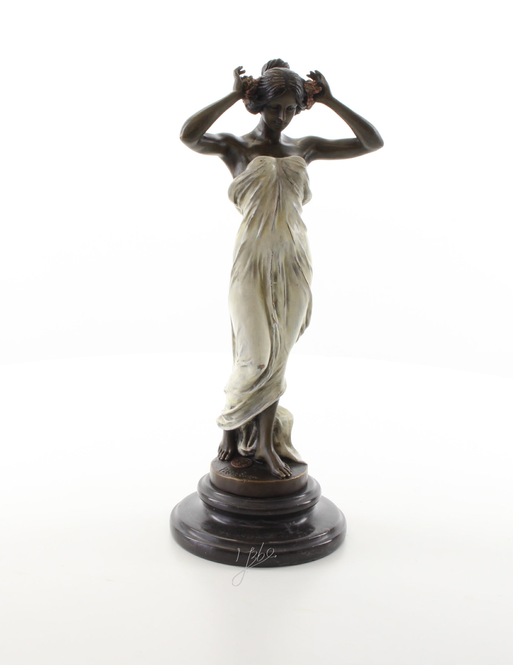 Nimf van de Vallei – Bronzen sculptuur – 34,2 cm