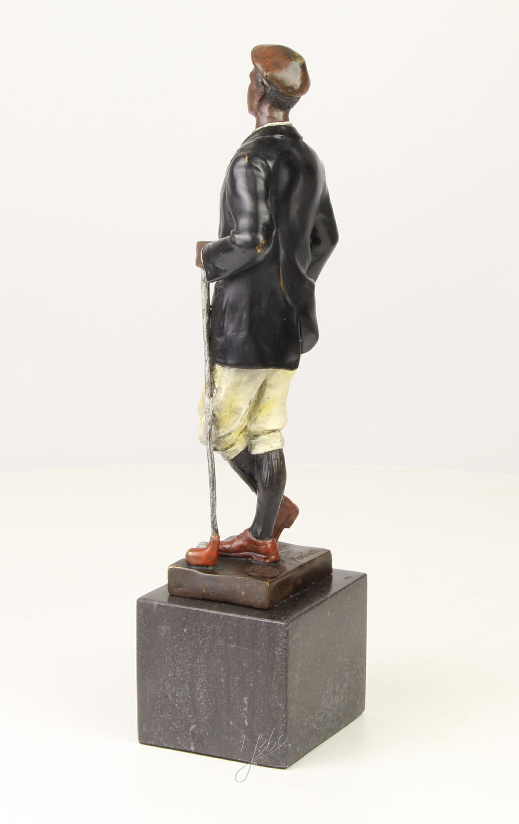 Golfer – Bronzen sculptuur – 32 cm