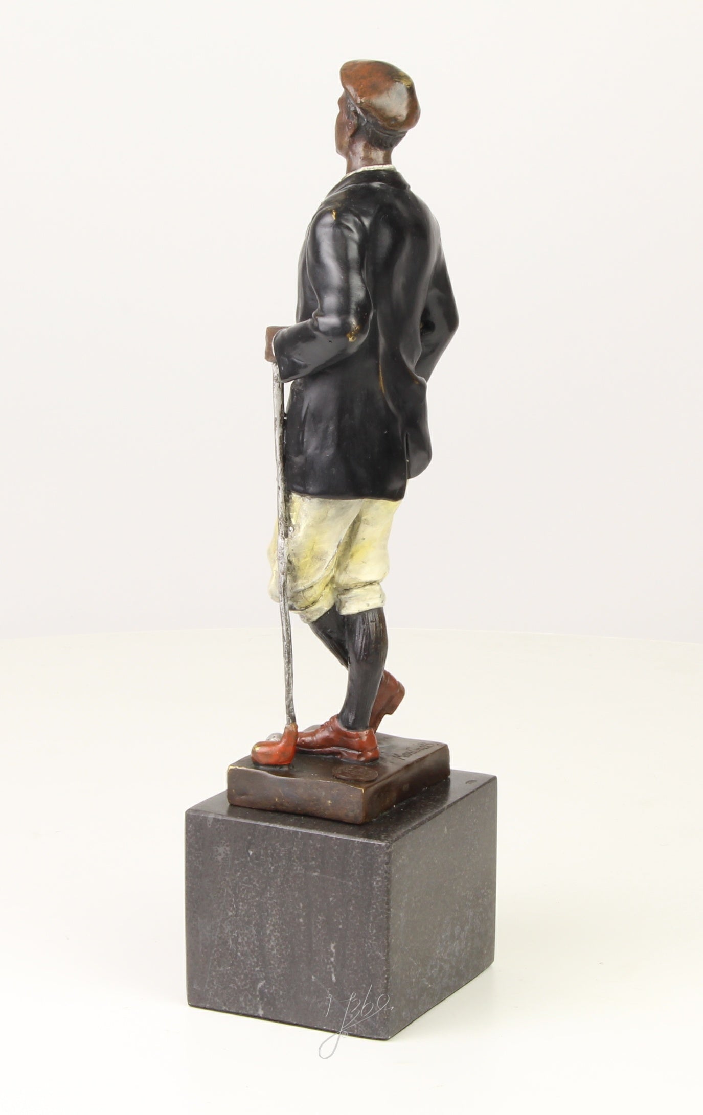 Golfer – Bronzen sculptuur – 32 cm