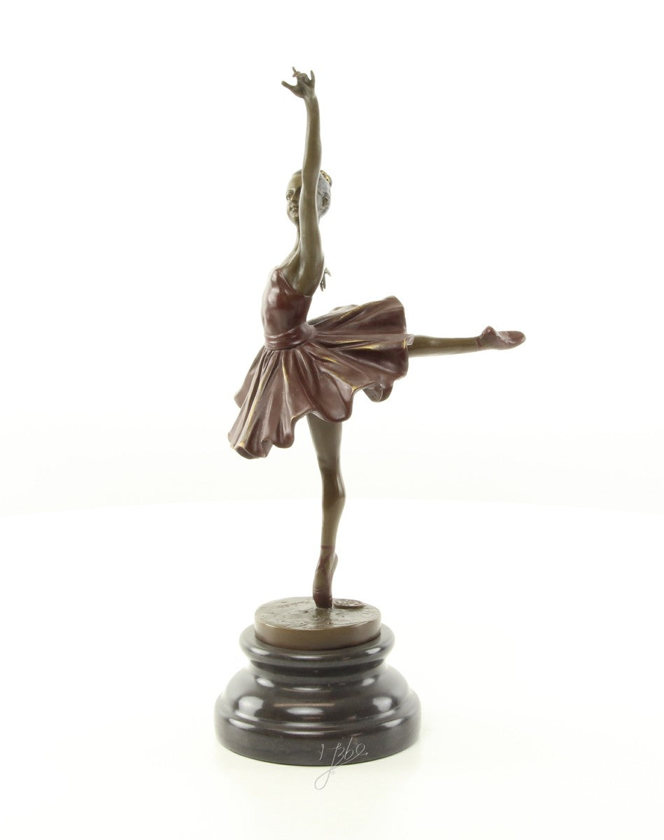 Ballerina – Bronzen sculptuur – 32,1 cm