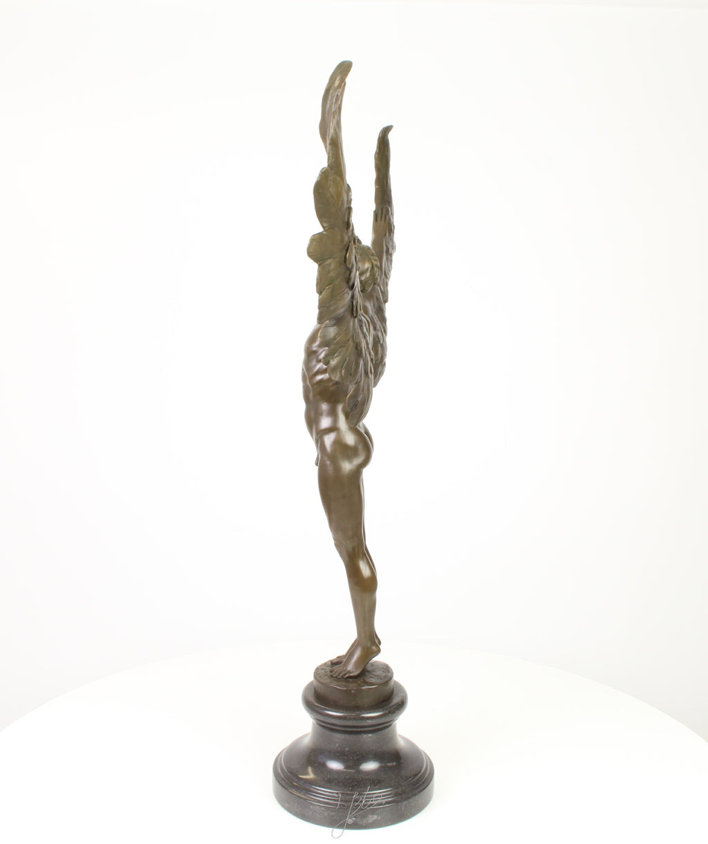 Gevleugelde Dag – Bronzen sculptuur – 82,8 cm