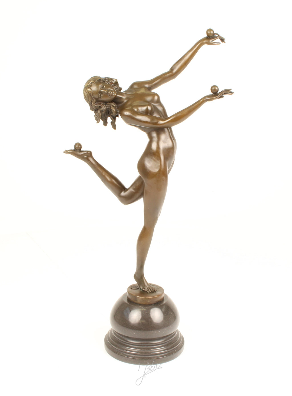 Trickstress – Bronzen sculptuur – 53,8 cm
