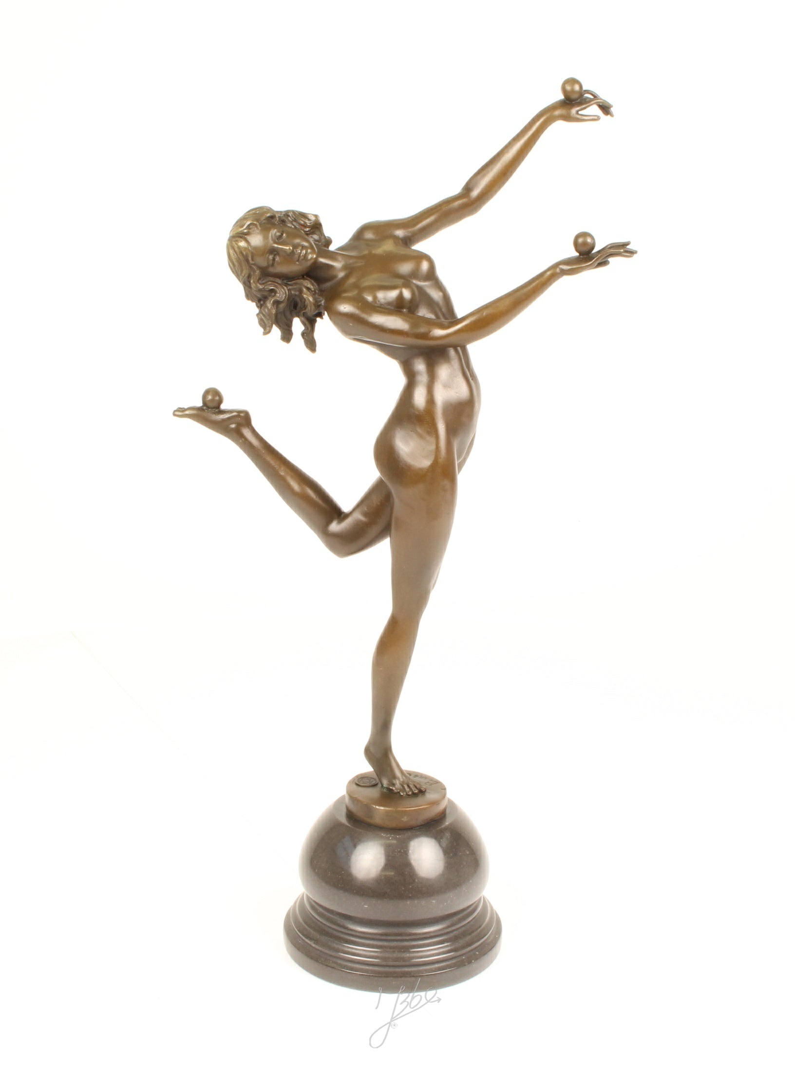 Trickstress – Bronzen sculptuur – 53,8 cm
