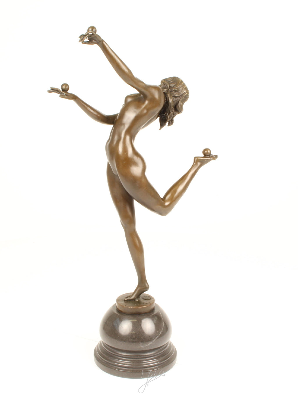 Trickstress – Bronzen sculptuur – 53,8 cm