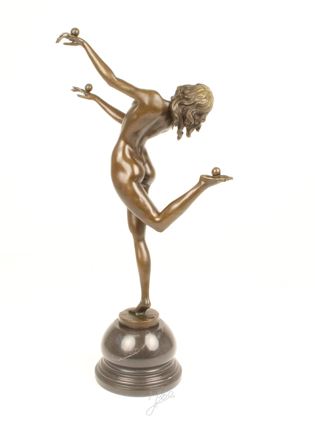 Trickstress – Bronzen sculptuur – 53,8 cm