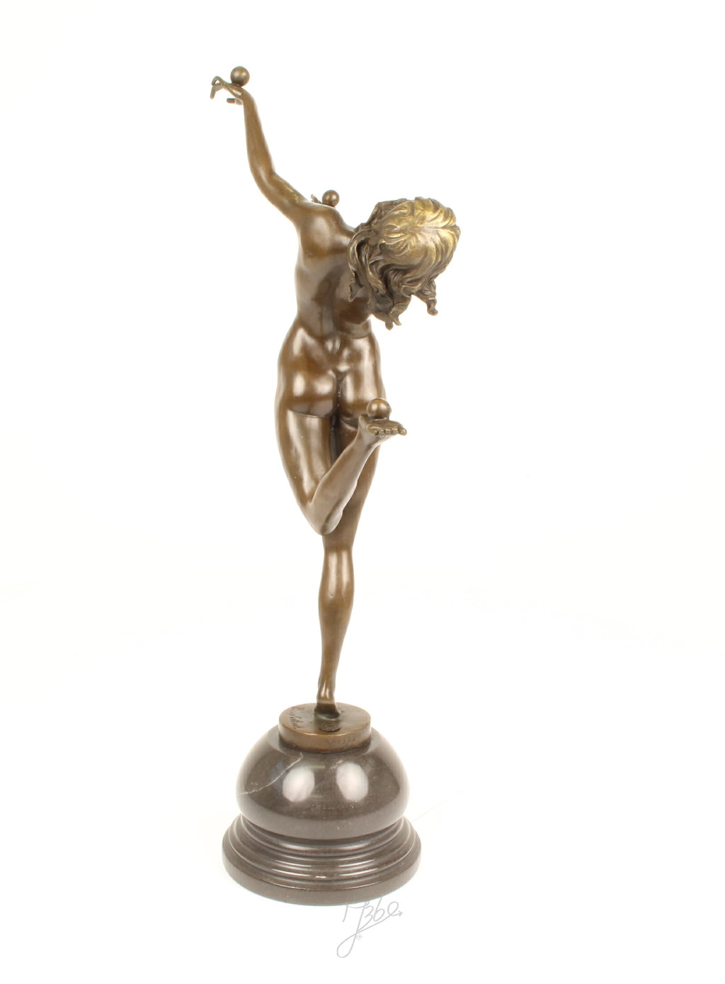 Trickstress – Bronzen sculptuur – 53,8 cm