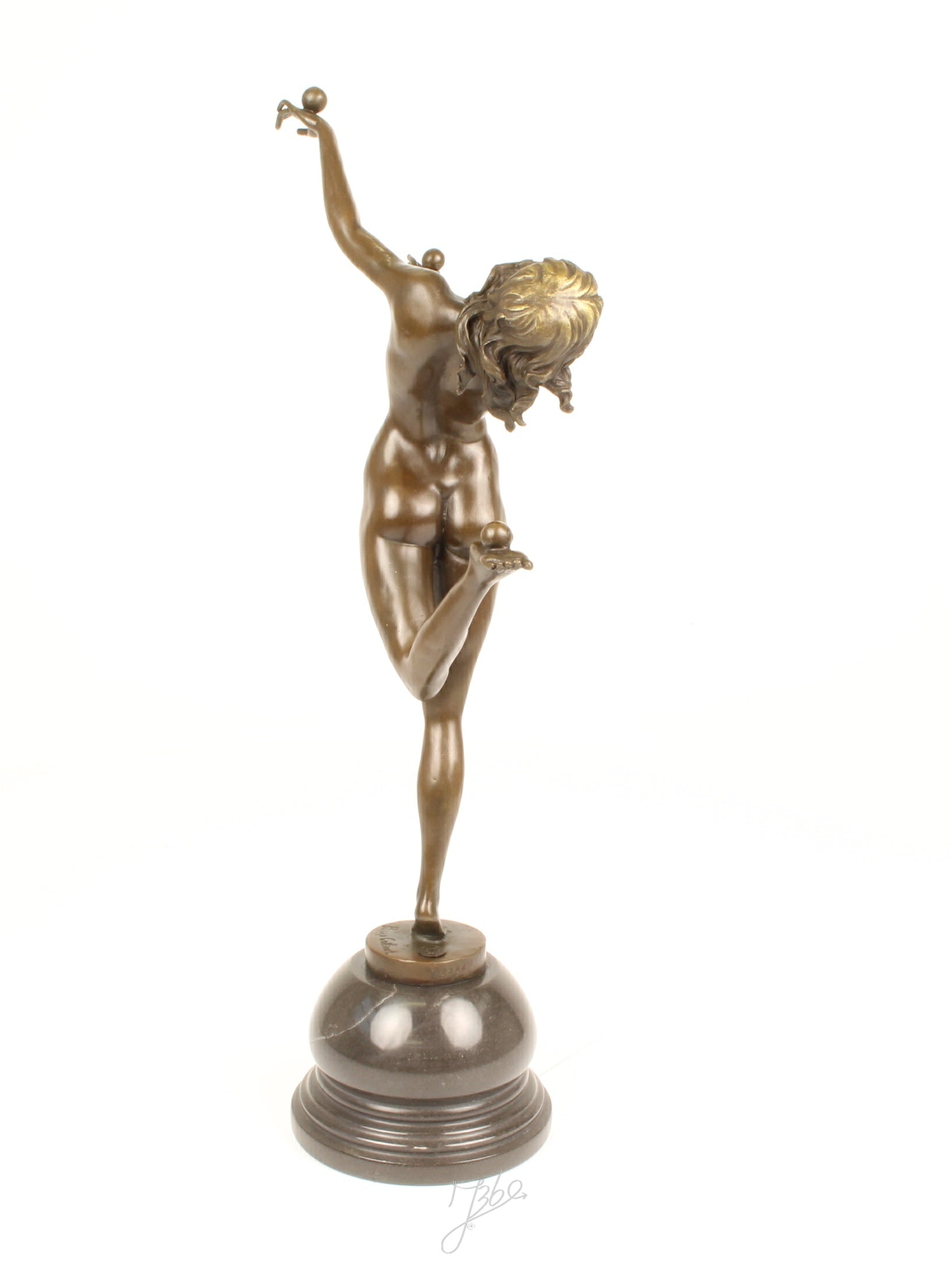 Trickstress – Bronzen sculptuur – 53,8 cm