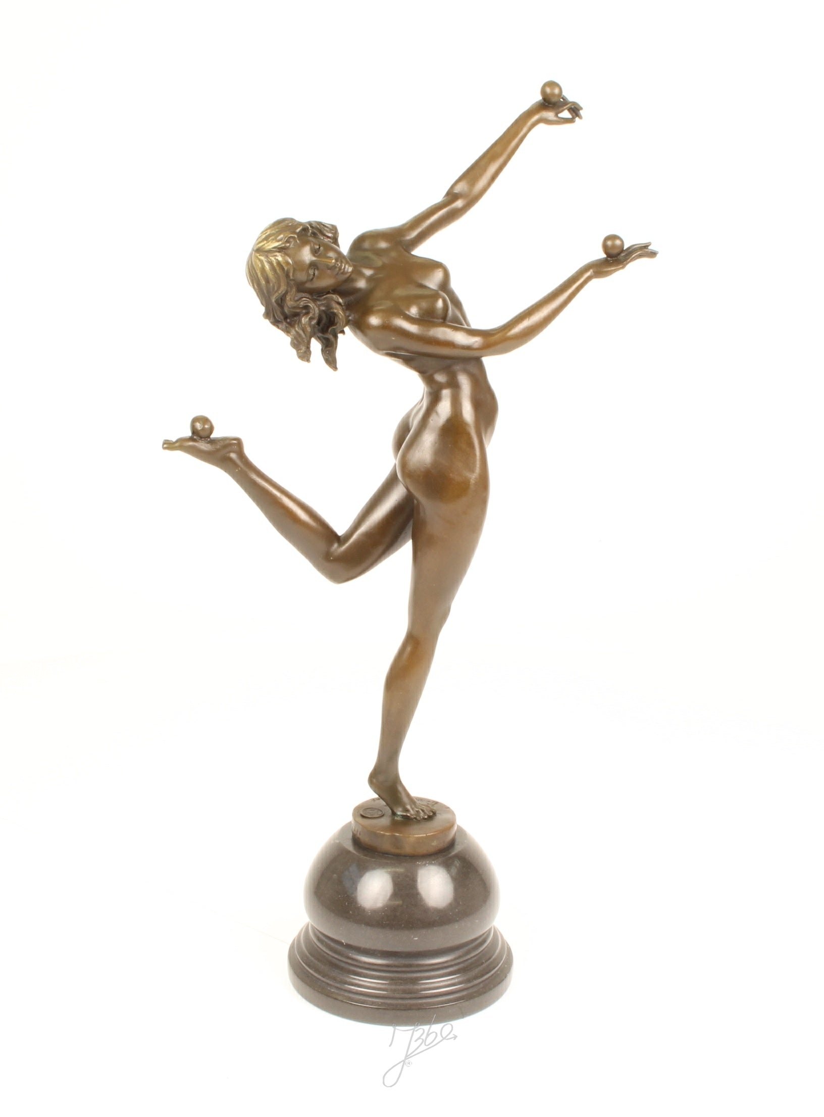 Trickstress – Bronzen sculptuur – 53,8 cm