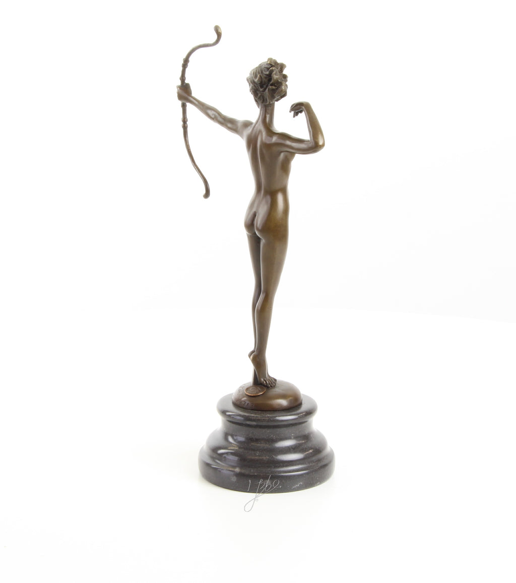 Diana de Jachtgodin – Bronzen beeld – 30,9 cm