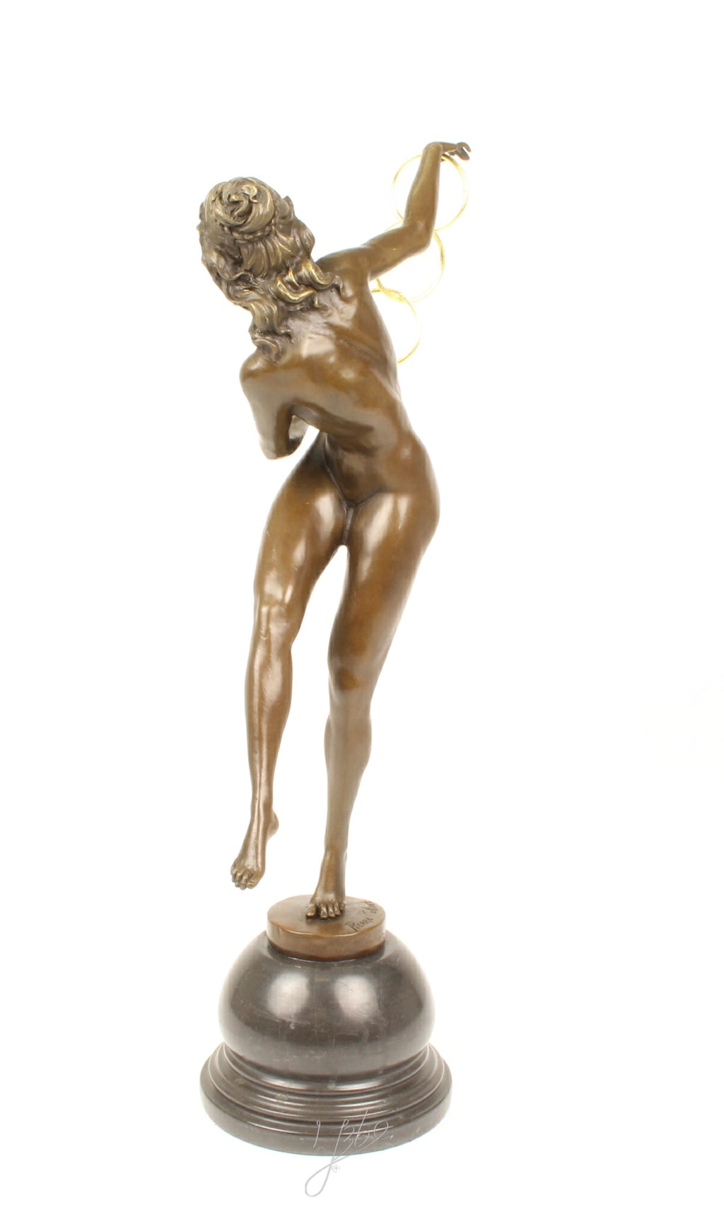 Magic Rings – Bronzen sculptuur – 53,5 cm