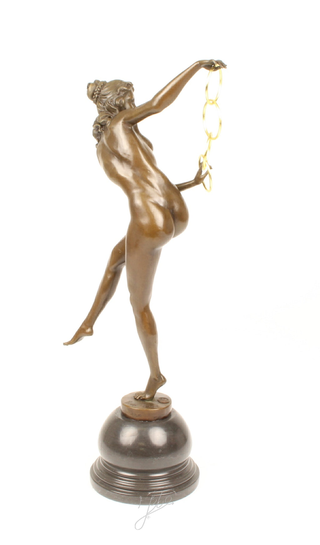 Magic Rings – Bronzen sculptuur – 53,5 cm