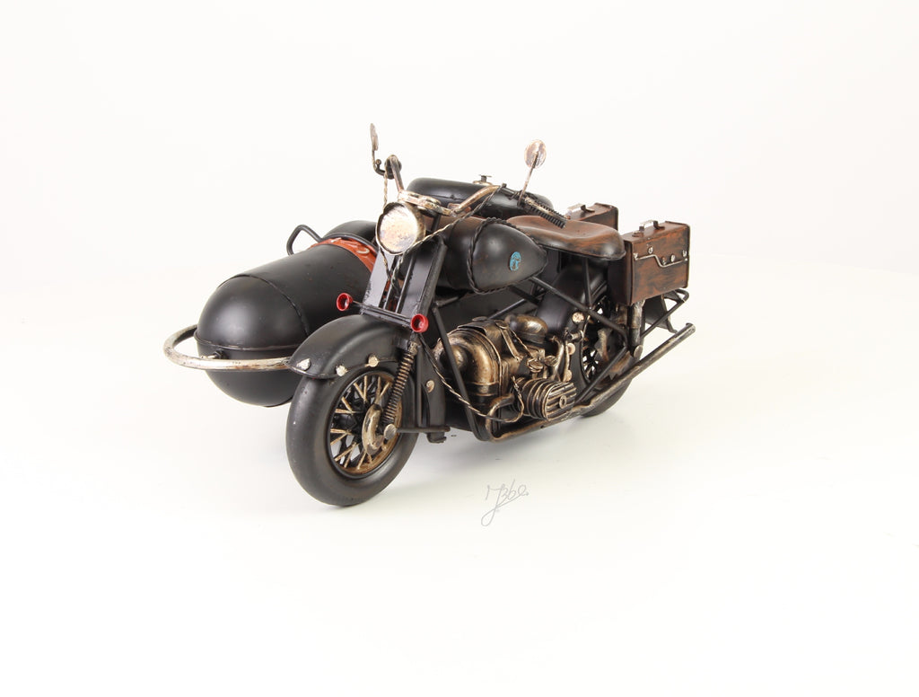 Motor met zijspan – Blikmodel – 32,1 cm