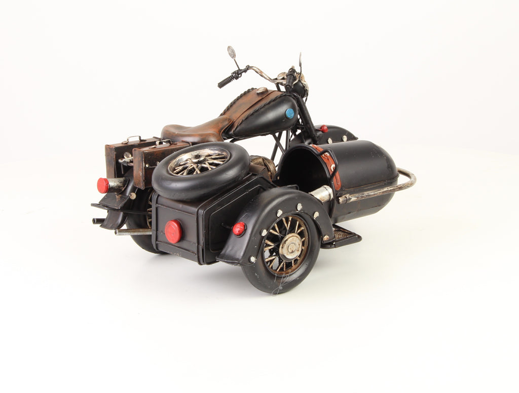 Motor met zijspan – Blikmodel – 32,1 cm