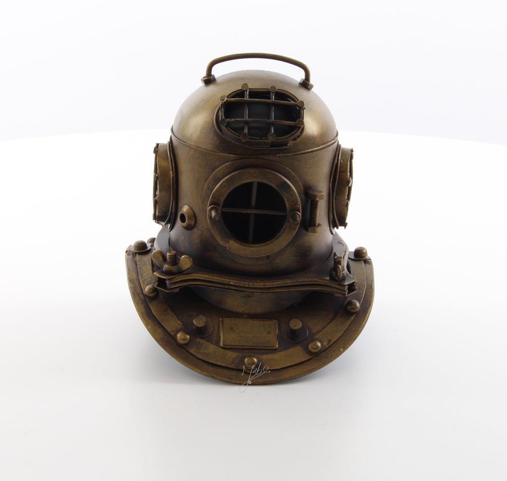 Duikhelm – Blikmodel – 17,8 cm