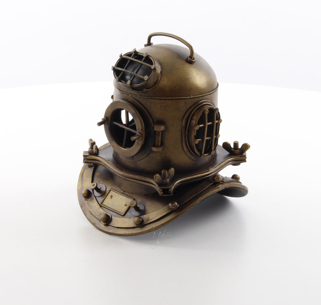 Duikhelm – Blikmodel – 17,8 cm