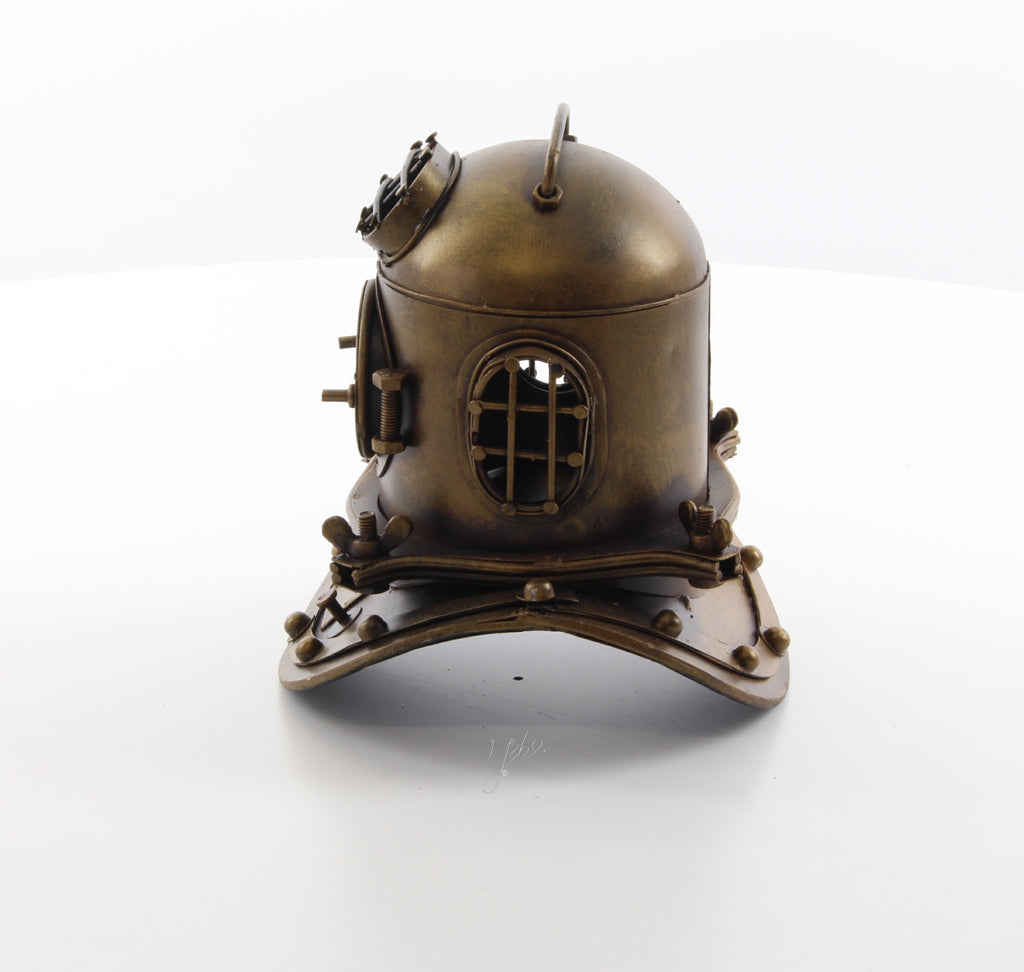 Duikhelm – Blikmodel – 17,8 cm