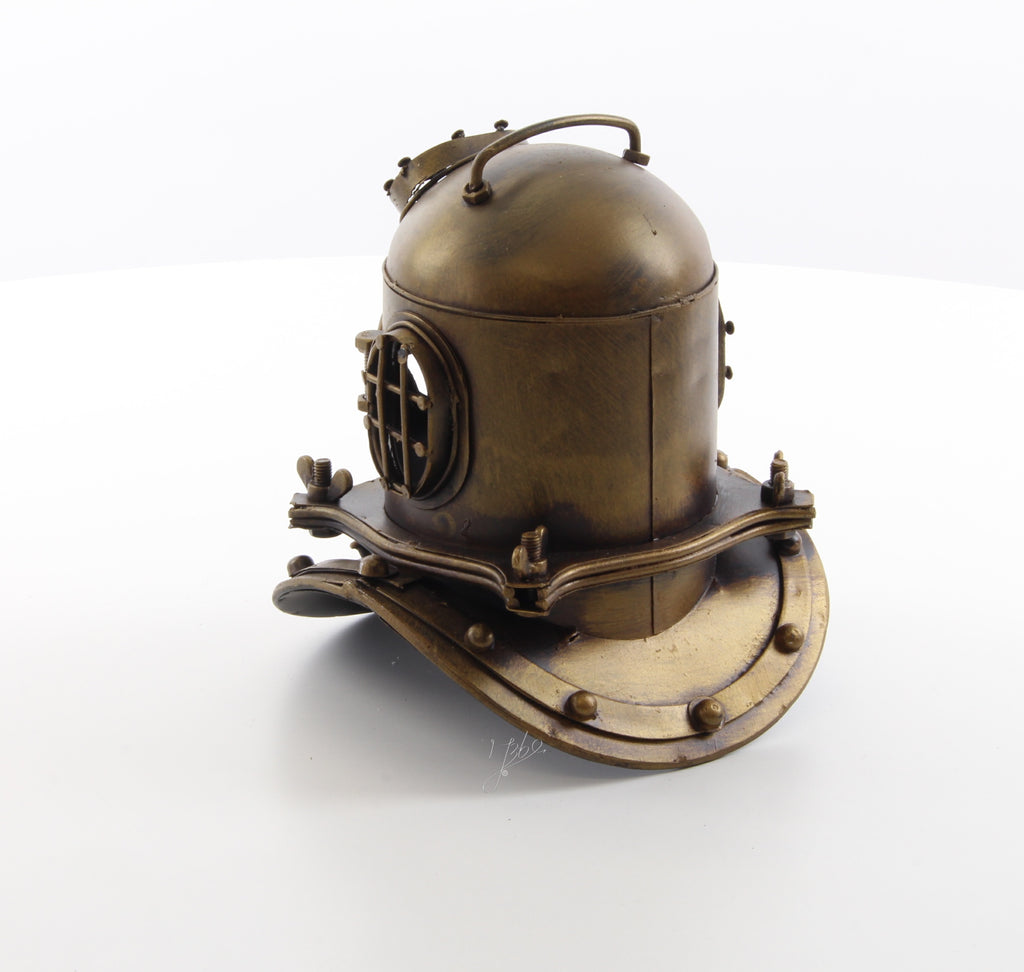 Duikhelm – Blikmodel – 17,8 cm