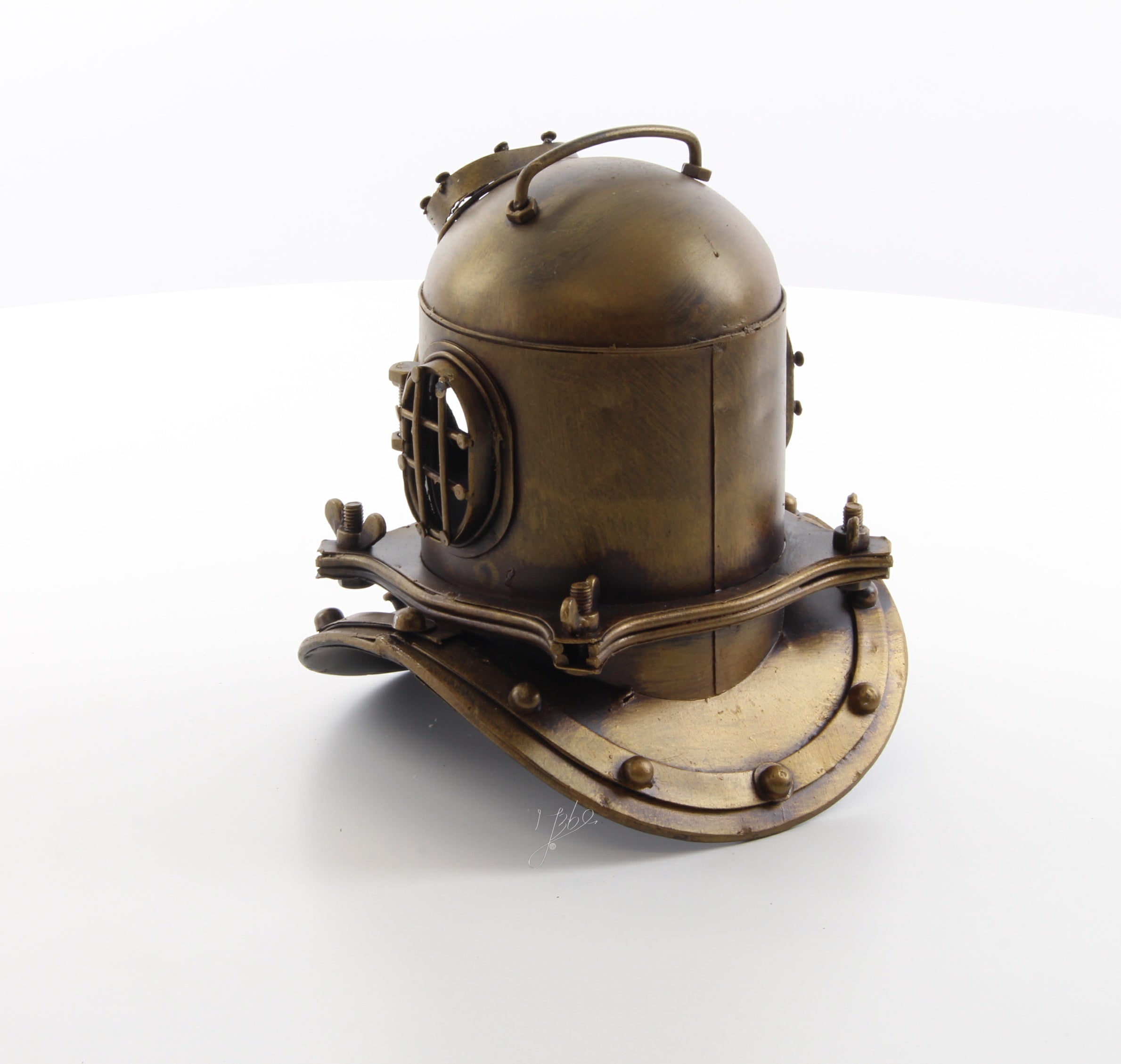 Duikhelm – Blikmodel – 17,8 cm