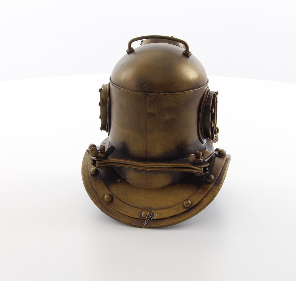 Duikhelm – Blikmodel – 17,8 cm