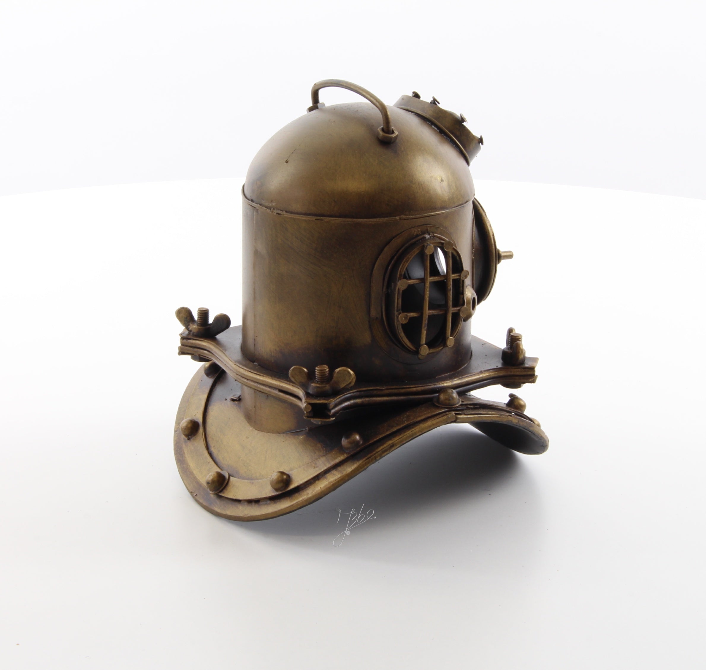 Duikhelm – Blikmodel – 17,8 cm