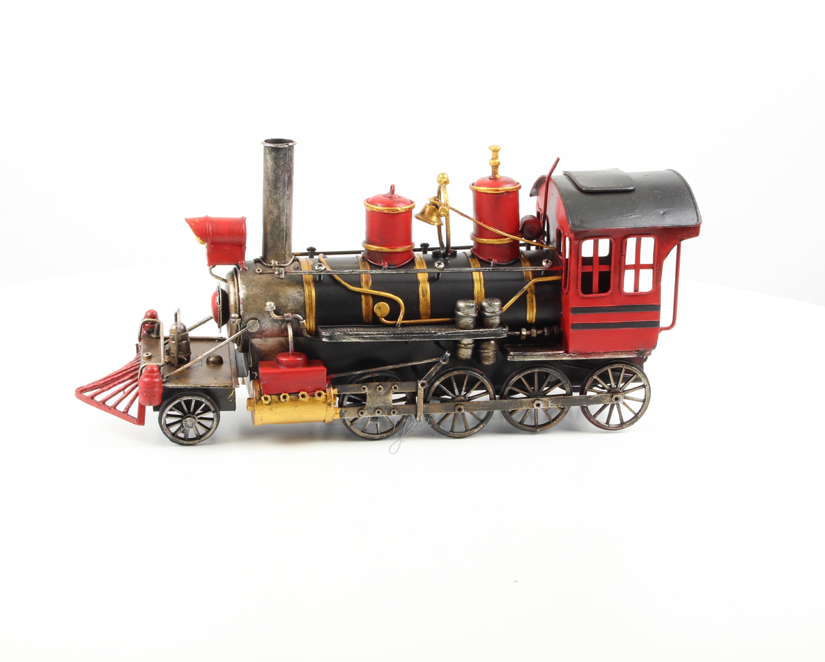 Stoomlocomotief – Blikmodel miniatuur – 41 cm