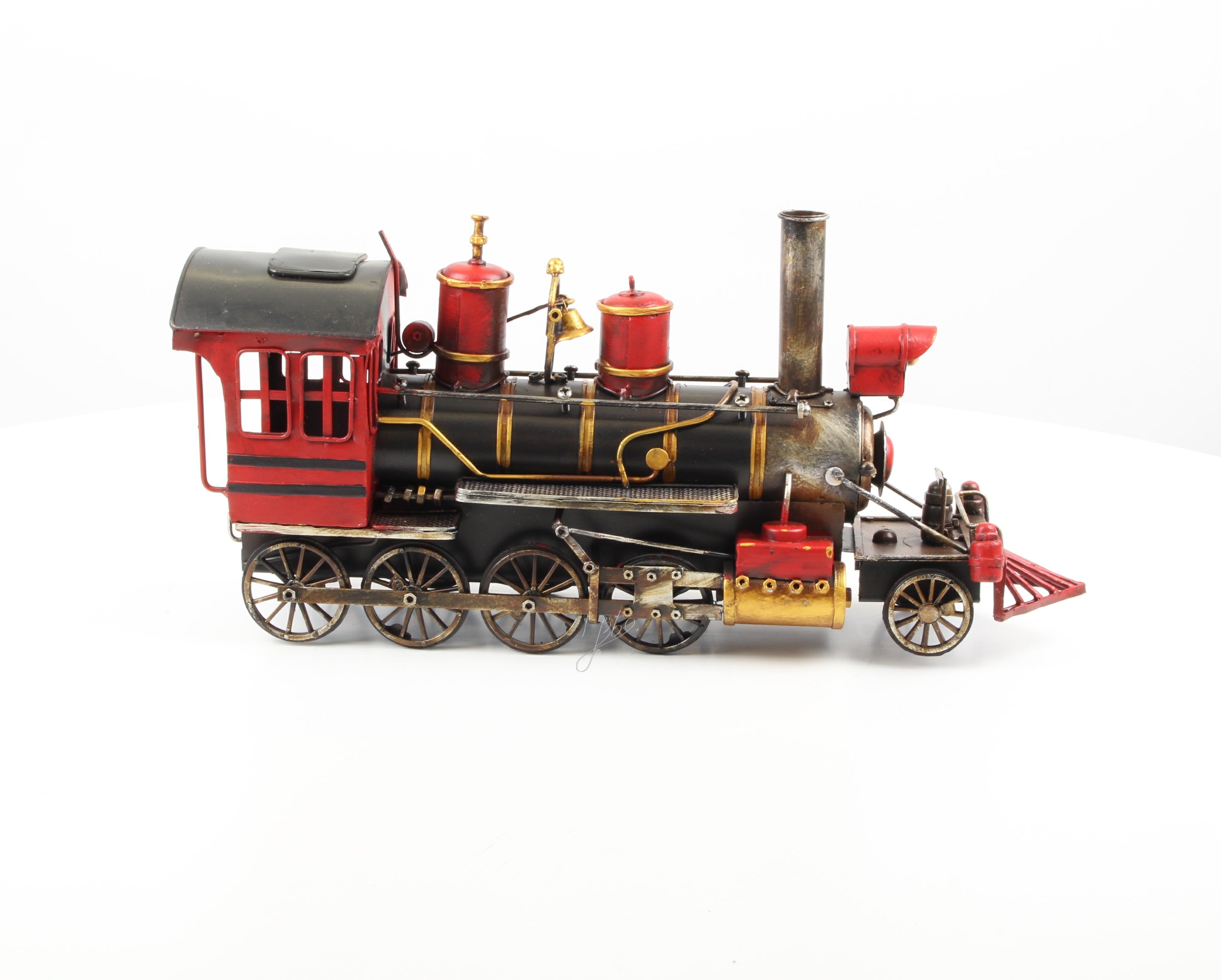 Stoomlocomotief – Blikmodel miniatuur – 41 cm