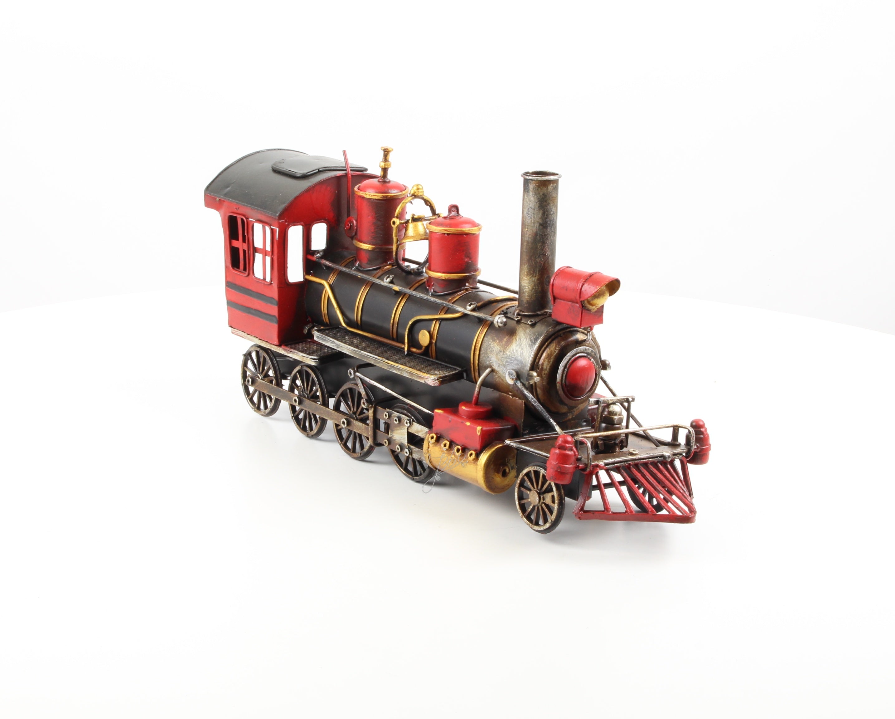 Stoomlocomotief – Blikmodel miniatuur – 41 cm