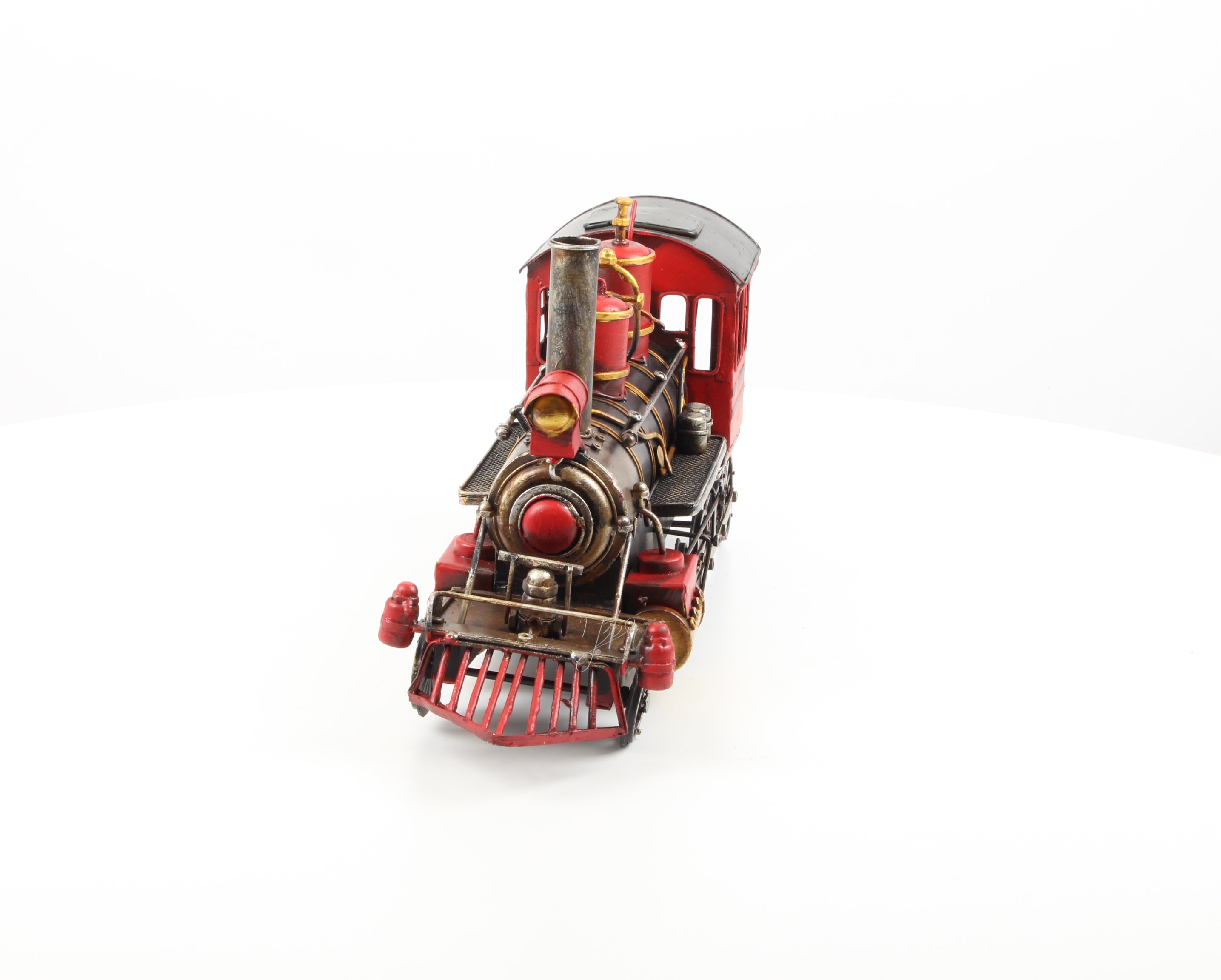 Stoomlocomotief – Blikmodel miniatuur – 41 cm